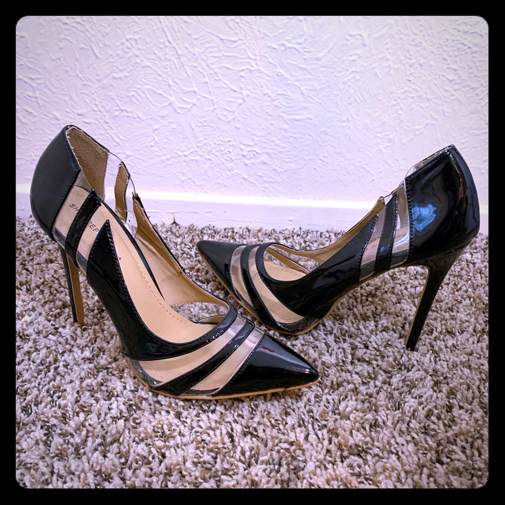 Style on em black multi heel